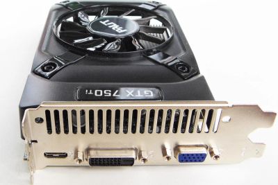 Лот: 11527625. Фото: 1. Видеокарта Palit GeForce GTX 750... Видеокарты
