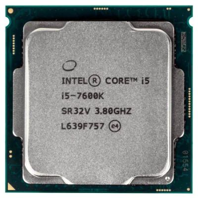 Лот: 17195685. Фото: 1. Процессор Intel i5 7600k. Процессоры