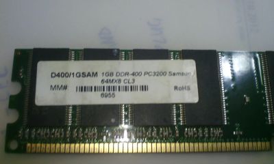 Лот: 9015957. Фото: 1. Оперативная память Samsung 1GB... Оперативная память