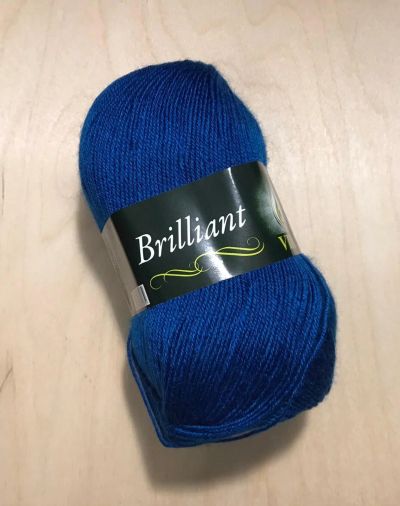 Лот: 18112751. Фото: 1. Пряжа VITA Brilliant , 45% шерсть... Ткани, нитки, пряжа