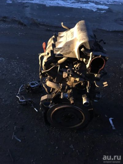 Лот: 13394306. Фото: 1. Двигатель L13A Honda Fit. Двигатель и элементы двигателя