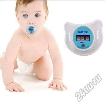 Лот: 5797993. Фото: 1. Соска - термометр " Baby temp... Детская гигиена
