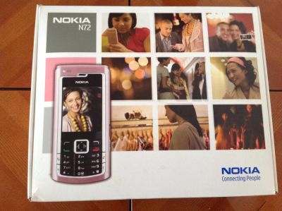 Лот: 4094518. Фото: 1. Nokia n 72 розовый со стразами... Смартфоны