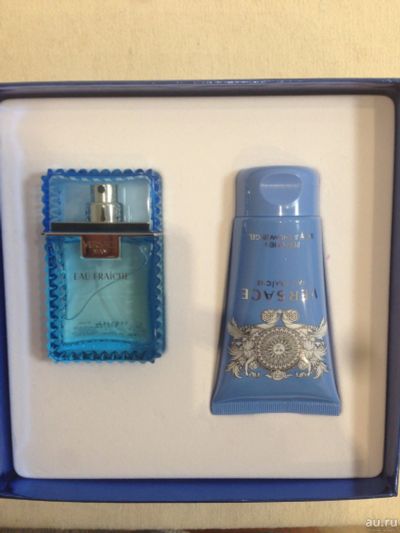 Лот: 13764337. Фото: 1. Парфюмерия Versace Eau Fraiche. Мужская парфюмерия