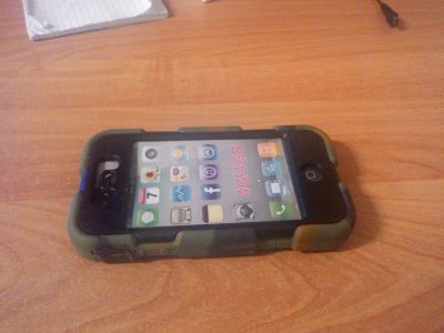 Лот: 4796498. Фото: 1. чехол бронявый для iphone 4,4s. Чехлы, бамперы