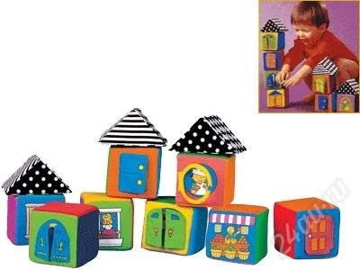 Лот: 2196000. Фото: 1. Мягкие кубики , Ks Kids. Мягкие