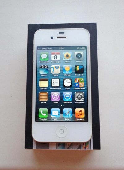 Лот: 5070492. Фото: 1. iPhone 4 8Gb. Смартфоны