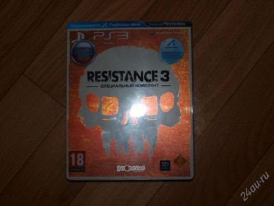 Лот: 1476997. Фото: 1. Игра для PS3, Resistance 3 - полностью... Игры для консолей