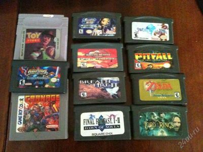 Лот: 966606. Фото: 1. куча картриджей для gameboy advance. Запчасти для игровых приставок, консолей