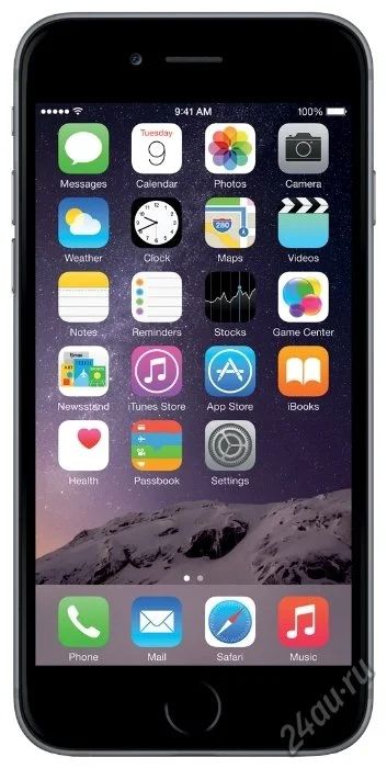 Лот: 4905744. Фото: 1. Смартфон Apple iPhone 6 64Gb Grey... Смартфоны