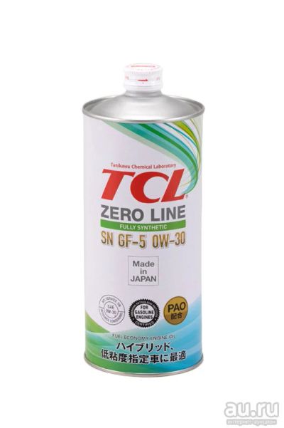 Лот: 14930762. Фото: 1. Масло моторное TCL Zero Line Fully... Масла, жидкости