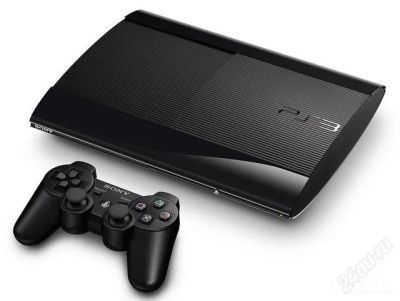 Лот: 2575550. Фото: 1. sony ps3 super slim + 5 игр... Консоли