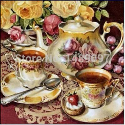 Лот: 5325744. Фото: 1. Готовая картина из бисера с рамкой... Картины, рисунки