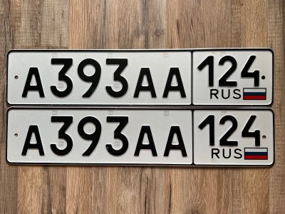 Лот: 20280620. Фото: 1. Продам гос.номер А 393 АА 124. Госномера