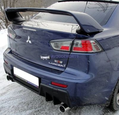Лот: 15924468. Фото: 1. Реснички на задние фонари Mitsubishi... Детали тюнинга
