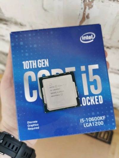 Лот: 25731060. Фото: 1. Процессор Intel Core i5-10600KF... Процессоры