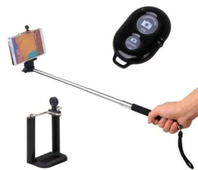 Лот: 4765602. Фото: 1. Селфи палка, Монопод, Selfie Stick... Держатели для телефонов