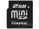 Лот: 759353. Фото: 1. Карта памяти MiniSd 2Gb. Карты памяти