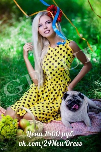 Лот: 24302819. Фото: 1. Платье желтое детское 42. Платья