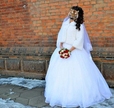 Лот: 5337866. Фото: 1. Красивое свадебное платье. Свадебные платья