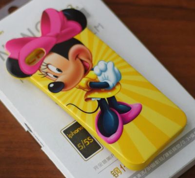 Лот: 5244427. Фото: 1. Чехол-бампер iPhone 5/5S (Mickey... Чехлы, бамперы