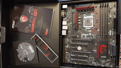 Лот: 14524514. Фото: 1. Материнская плата msi z170a gaming... Материнские платы