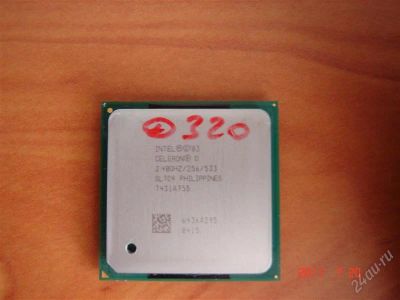 Лот: 1077349. Фото: 1. Intel Celeron-D s478 2,40 GHz. Процессоры