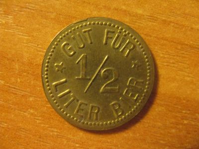 Лот: 10065445. Фото: 1. Германия. Пивной жетон токен... Германия и Австрия