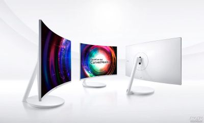 Лот: 13477475. Фото: 1. Монитор Samsung Curved монитор... ЖК-мониторы