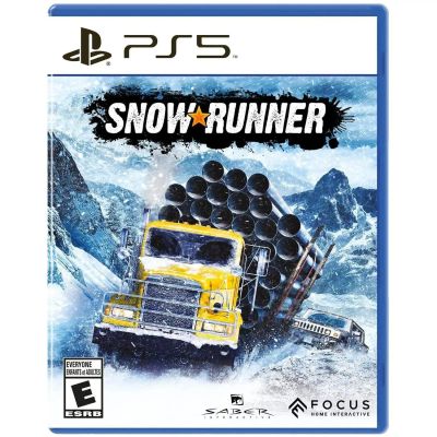 Лот: 24920283. Фото: 1. Игра для PS5 Focus Home Snowrunner... Игры для консолей