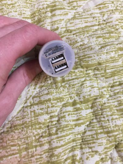Лот: 6743212. Фото: 1. Автомобильный адаптер Usb для... Дата-кабели, переходники