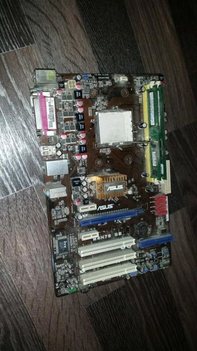 Лот: 10109711. Фото: 1. ASUS M4N78 SE. Материнские платы