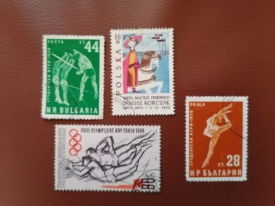 Лот: 25677973. Фото: 1. Спорт. Марки разных стран. Марки