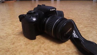 Лот: 6302696. Фото: 1. продам зеркалку canon eos 350d... Цифровые зеркальные