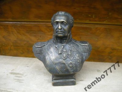 Лот: 5821108. Фото: 1. кутузов.бюст.бронза.14см.лидер... Скульптуры