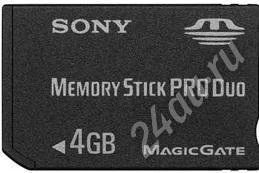Лот: 408043. Фото: 1. Memory Stick Pro Duo 4Gb идеально... USB-флеш карты