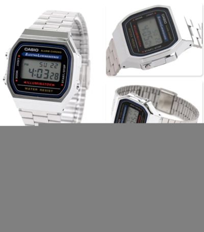 Лот: 4226408. Фото: 1. Casio A-168WA-1U. Оригинальные наручные часы