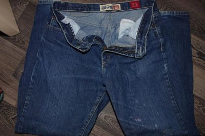 Лот: 3118811. Фото: 1. Джинсы Quickjean, США, размер... Брюки, джинсы, шорты