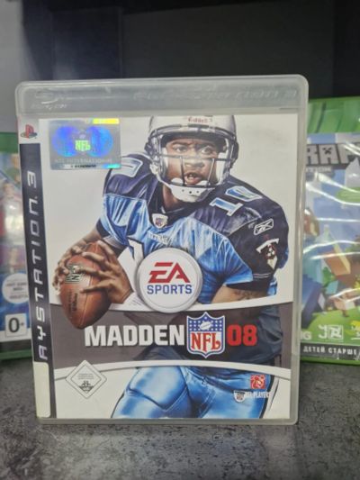 Лот: 25780920. Фото: 1. Игра Madden NFL 08 PS3. Игровые приставки, консоли
