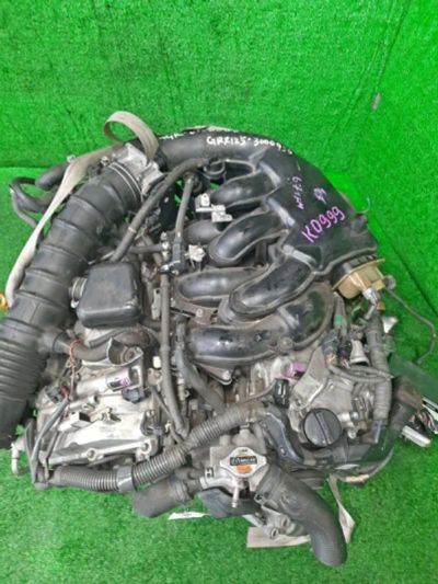 Лот: 16679050. Фото: 1. Двигатель Toyota Mark X GRX125... Двигатель и элементы двигателя
