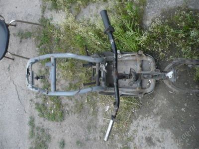 Лот: 2959502. Фото: 1. Рама хонда леад 90+вилка+2 подножки. Запчасти
