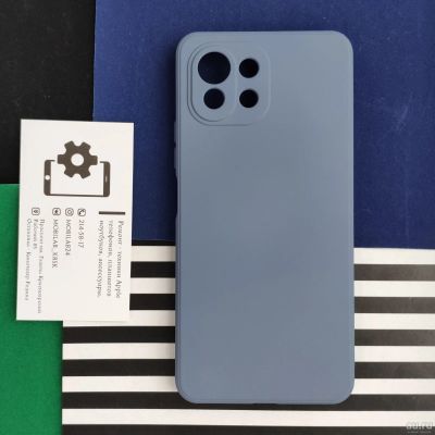 Лот: 18276999. Фото: 1. Чехол Xiaomi Mi 11 Lite (grey... Чехлы, бамперы