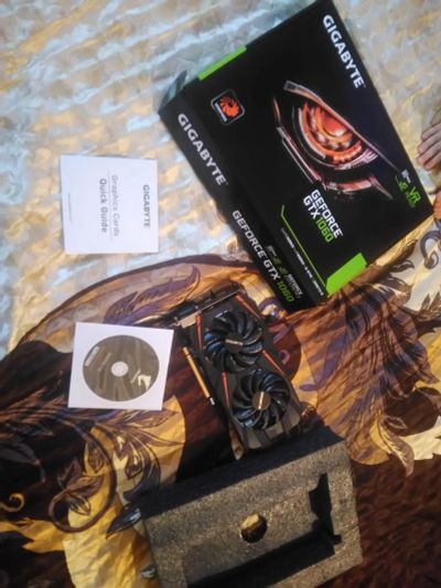 Лот: 12679200. Фото: 1. gtx 1060 gigabyte 3 gb. Видеокарты