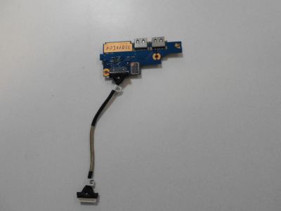 Лот: 11234630. Фото: 1. Плата usb портов ноутбука samsung... Платы расширения, контроллеры, доп. порты