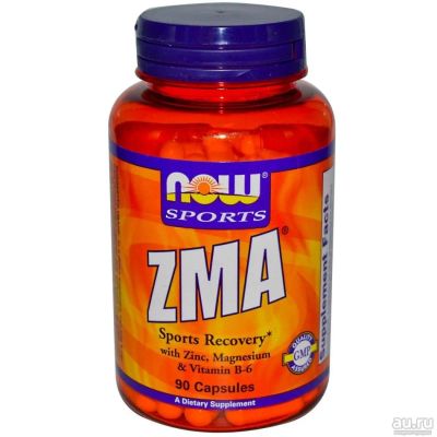 Лот: 8802241. Фото: 1. ZMA 800 mg (NOW) 90c. Спортивное питание, витамины