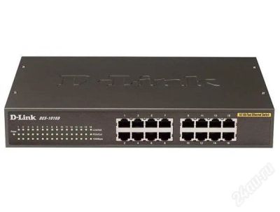 Лот: 1650427. Фото: 1. Коммутатор с 16 портами 10/100Base-TX... Маршрутизаторы (роутеры)