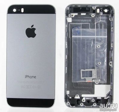 Лот: 8617594. Фото: 1. Корпус iPhone 5S Серый. Корпуса, клавиатуры, кнопки