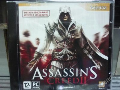 Лот: 307837. Фото: 1. Assassin's Creed 2 (рус.в) лицензия... Игры для ПК