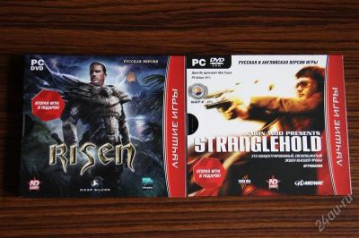 Лот: 2024151. Фото: 1. Risen и Stranglehold из коллекции... Игры для ПК