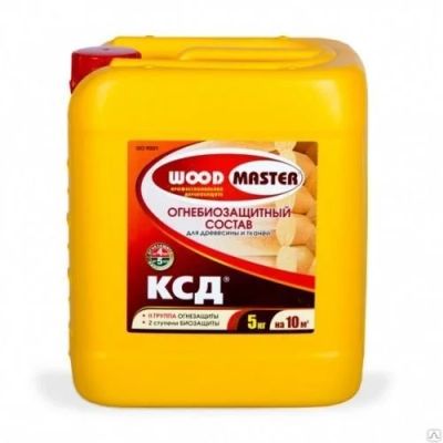Лот: 12830088. Фото: 1. Огнебиозащитный состав КСД 5л. Другое (строительство и ремонт)